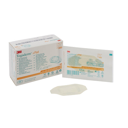 Solventum 3582 3M Tegaderm Film Dressing with Pad, 2 x 2-3/4 Inch