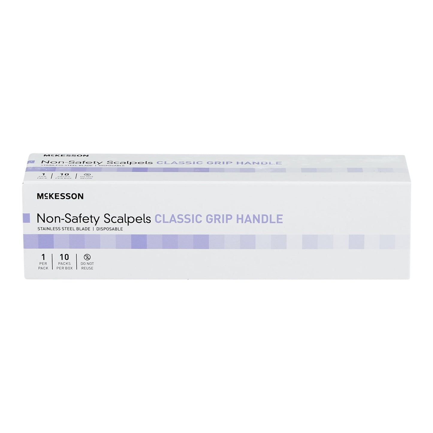 Mckesson 16-63815 Scalpel No. 15 Stainless Steel / Plastic Classic Grip Handle Sterile Disposable