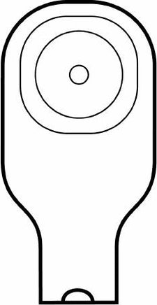 Premier™ Flextend™ 8642 1-Piece Beige Colostomy Pouch, Pre-cut to Fit 25mm Stoma