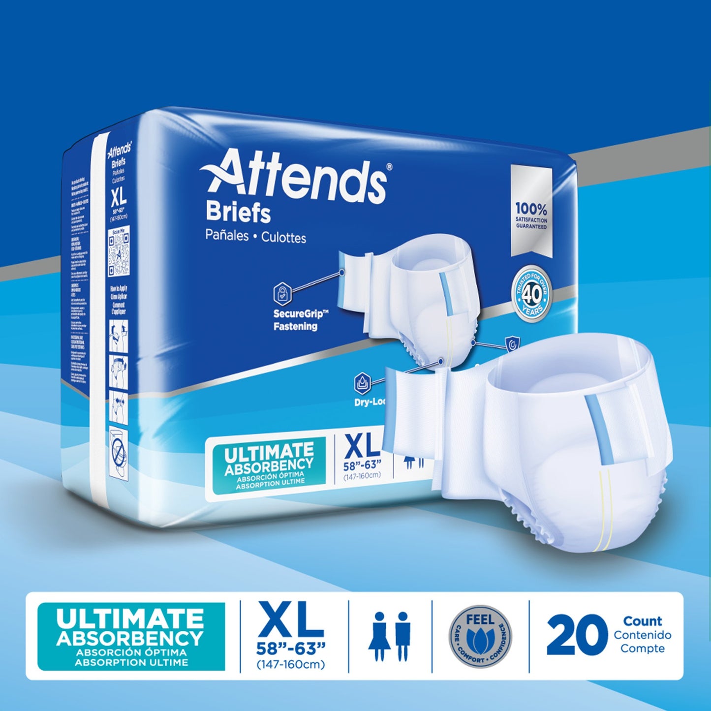 Attends® Advanced Briefs, X-Large