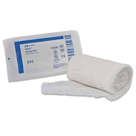 Cardinal 6735 Kerlix Fluff Bandage Roll, 3-4/10 Inch x 3-6/10 Yard, 6-Ply