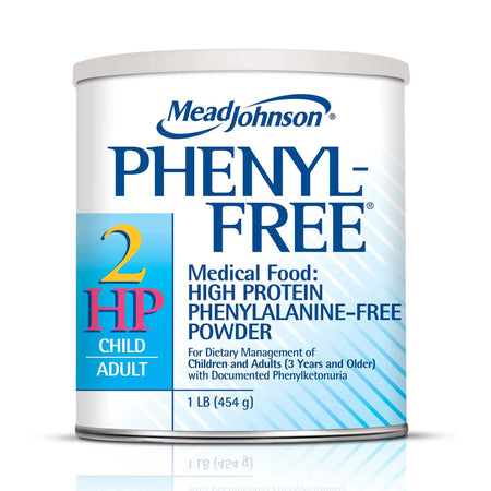 Mead Johnson 891401 Phenyl-Free 2HP Medical Food for the Dietary Management of PKU, 1 lb. Can