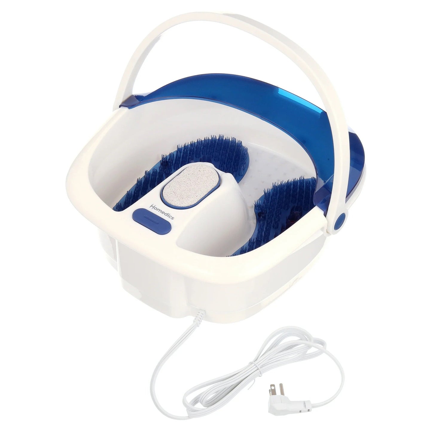 Foot Bath with Heat Boost HoMedics® Bubble Bliss Elite Blue / White Plastic