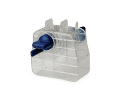 Fluid Trap ViroSafe® Translucent, 100 cc Fluid Capacity, 1/4 Inch and 7/8 Inch Connection Ports