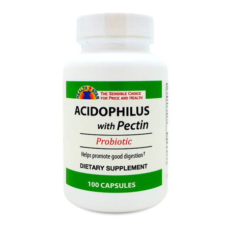 Geri-Care 837-01-HST Health Star Acidophilus with Pectin Probiotic
