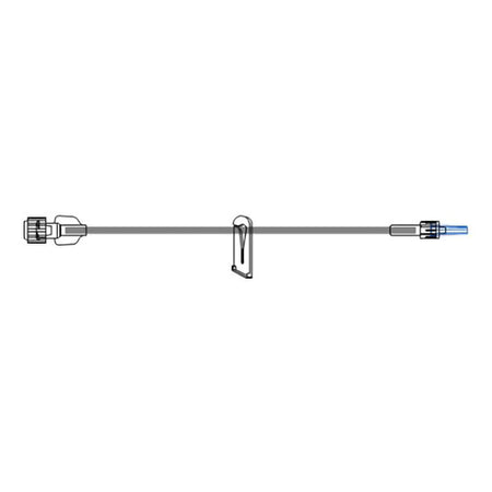IV Extension Set McKesson Small Bore 33 Inch Tubing Without Filter Sterile