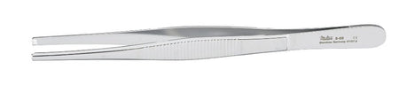 Tissue Forceps Miltex® Adson 6 Inch Length OR / Surgical Grade German Stainless Steel NonSterile NonLocking Thumb Handle Straight 2 X 3 Teeth