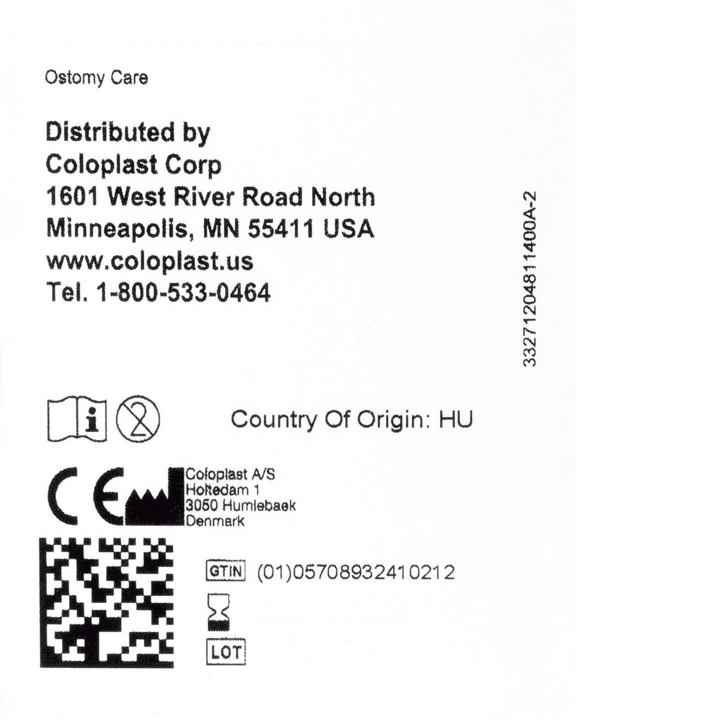 Ostomy Seal Brava® Thick 3/4 Inch (18mm) Stoma 2-1/2 Inch (64mm) - 4.2mm Thick
