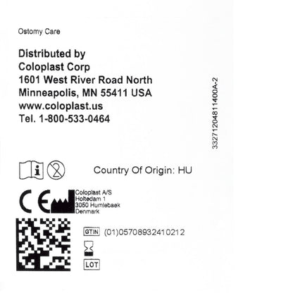 Ostomy Seal Brava® Thick 3/4 Inch (18mm) Stoma 2-1/2 Inch (64mm) - 4.2mm Thick