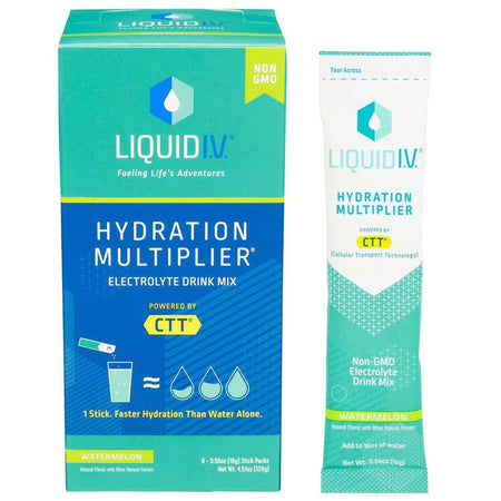 Emerson Healthcare LVM-6012 Oral Electrolyte Solution Liquid I.V. Hydration Multiplier Watermelon Flavor 0.56