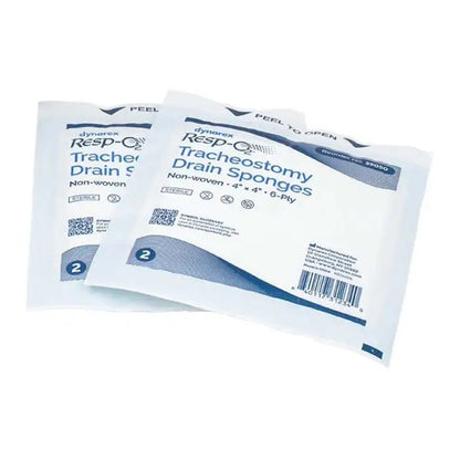 Dynarex Resp-O2™ Drain Sponge, 4 x 4 Inch