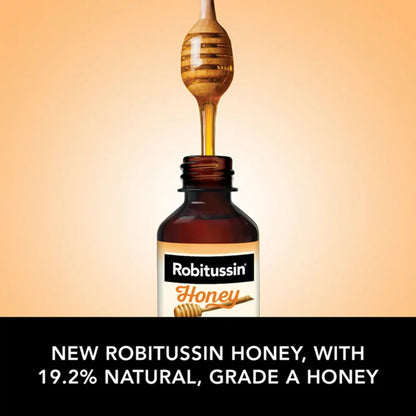 Robitussin Children's Honey Cough & Chest Congestion DM Liquid, 4-ounce bottle