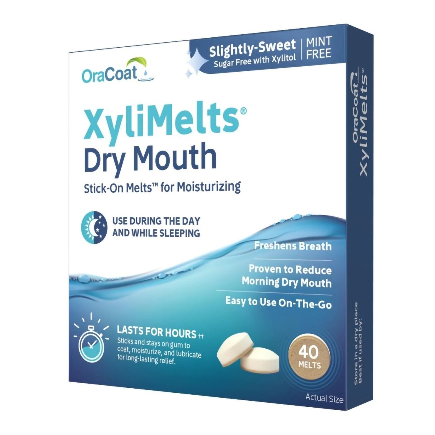 Mouth Moisturizer XyliMelts® 40 per Pack Melt