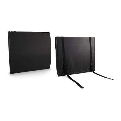 McKesson Back Support Cushion, 18 x 17 Inch, Black