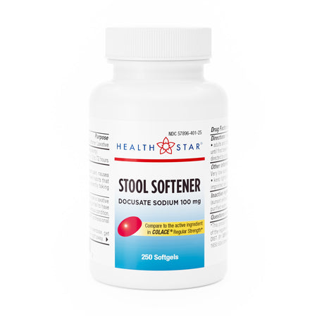 Geri-Care 401-25-HST Docusate Sodium Stool Softener