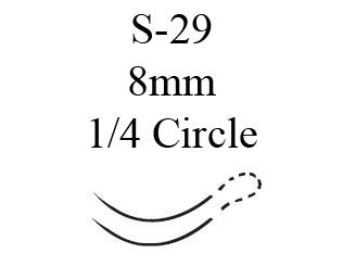 Ethicon J556G Coated Vicryl Polyglactin 910 Absorbable Suture with Needle, Conventional Cutting Spatula