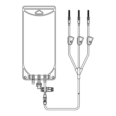 EVA Empty Bag McKesson 1000 mL Gravity