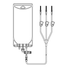EVA Empty Bag McKesson 1000 mL Gravity