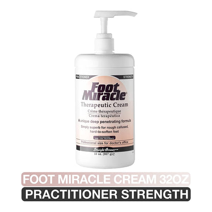 Foot Miracle® Therapeutic Cream, 32 oz. Bottle