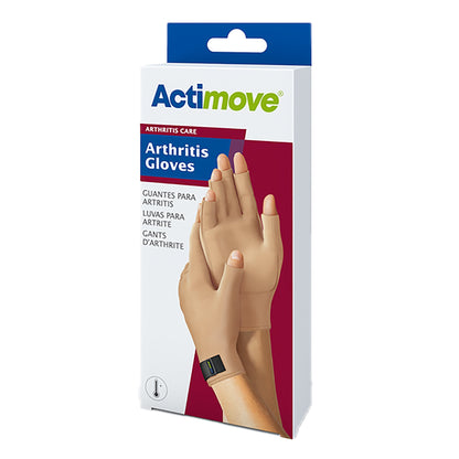 Actimove® Compression Gloves, Beige, Medium