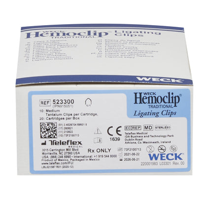 Hemoclip® Ligating Clip