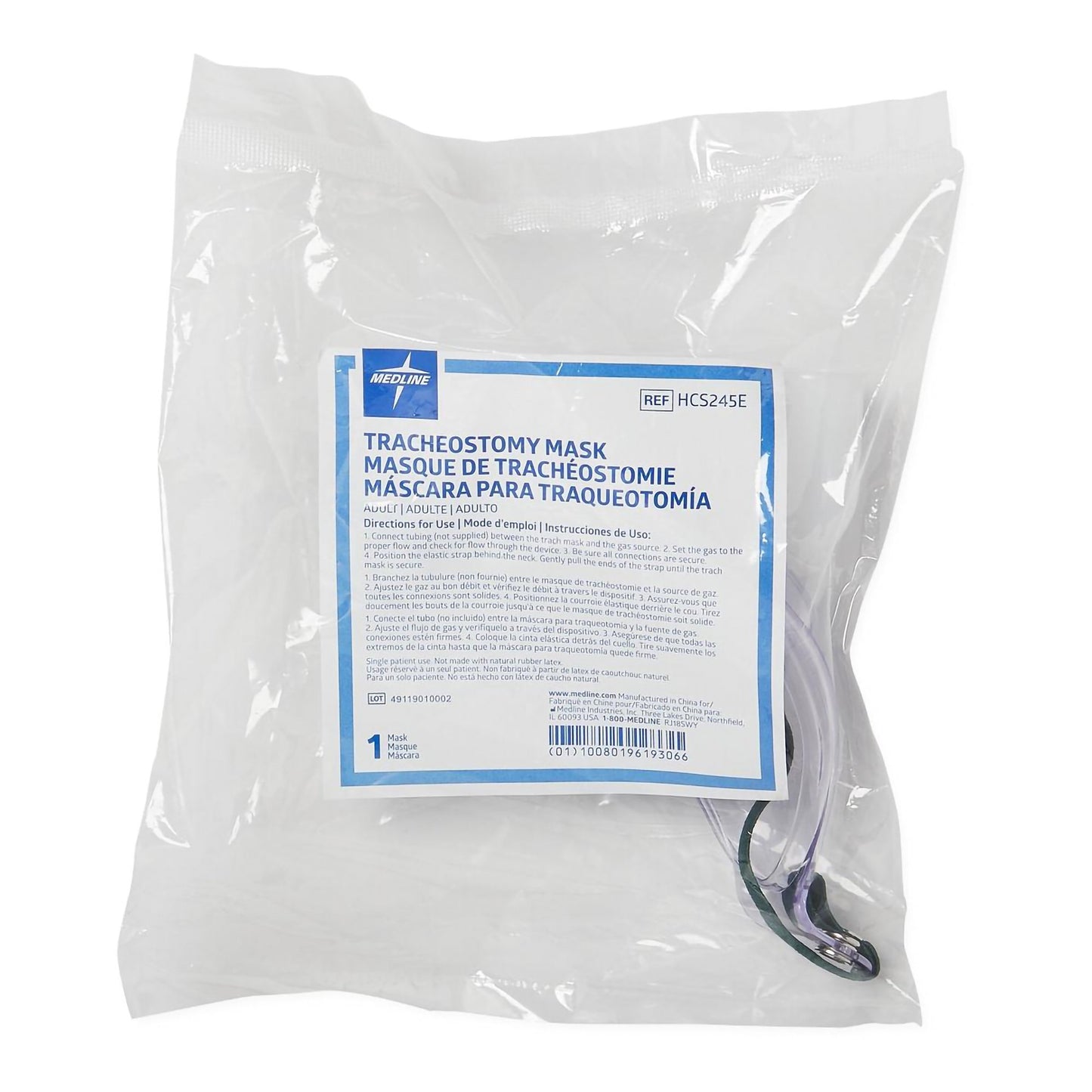 Aerosol Trach Mask
