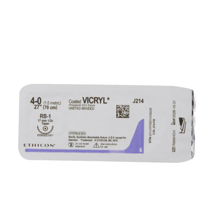 Coated Vicryl™ Suture with Needle