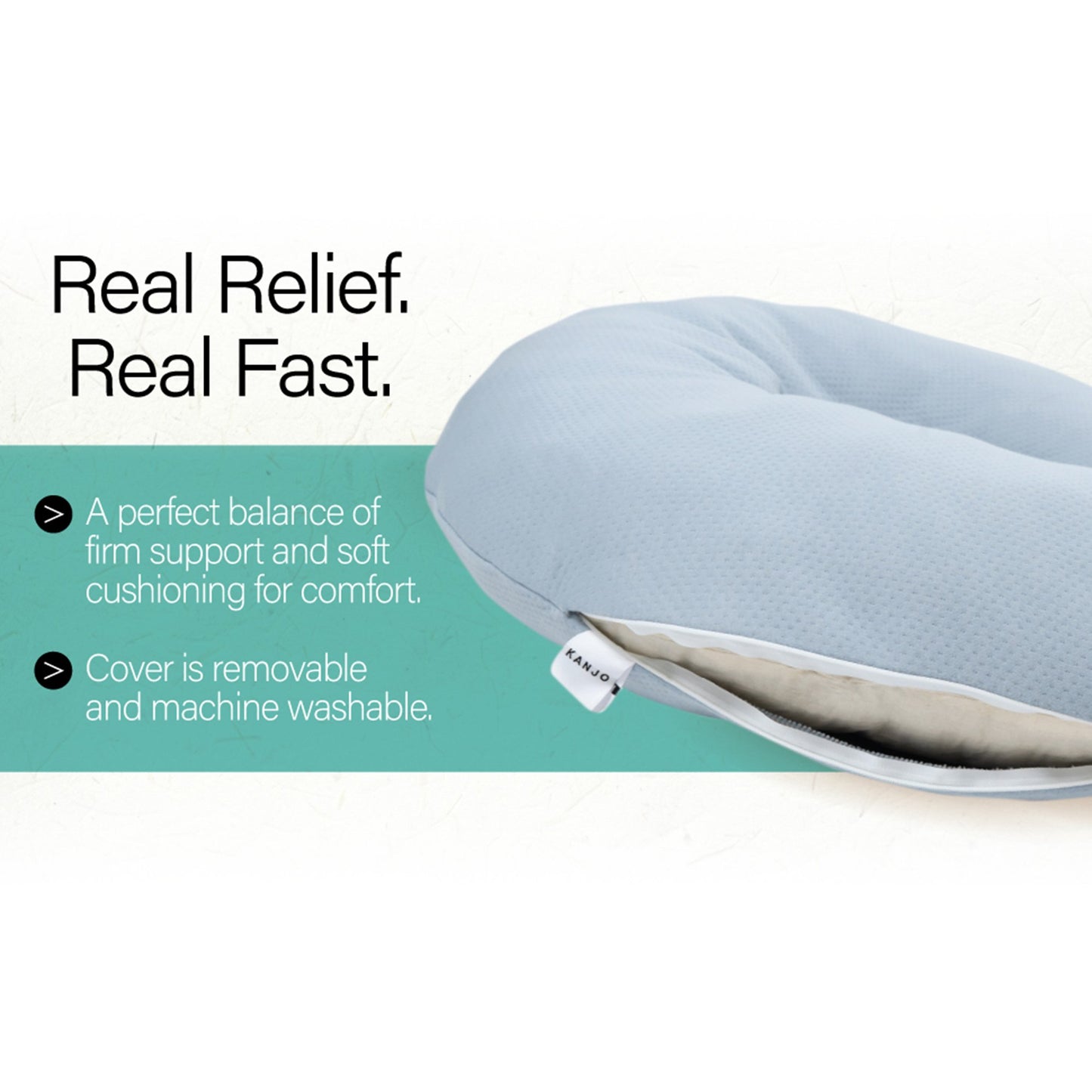 Kanjo Acid Reflux and Pain Relief C Pillow