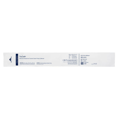 Foley Catheter TruCath® 2-Way Standard Tip 30 mL Balloon 24 Fr. Silicone Elastomer Coated Latex