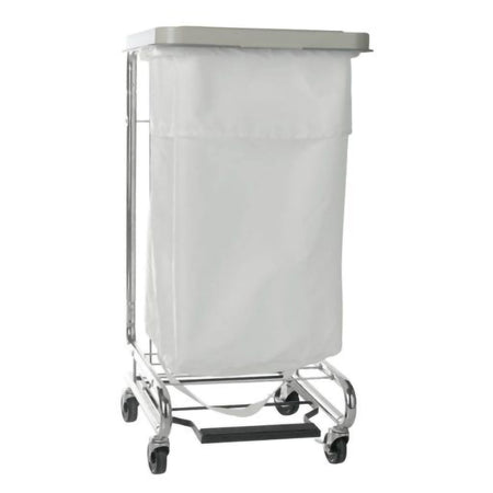 Hamper Stand McKesson Biohazardous Waste Rectangular Opening Foot Pedal Self-Closing Lid