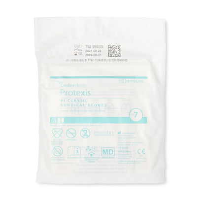 Cardinal 2D72PL70X Protexis™ PI Classic Polyisoprene Surgical Glove, Size 7, Ivory