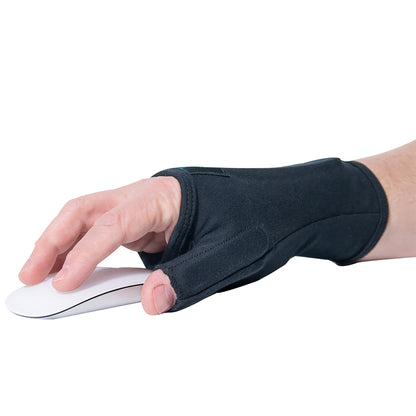 IMAK® RSI SmartGlove with Thumb Support Glove, Medium, Black