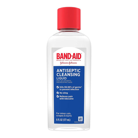 J & J Sales 38137202088 Band-Aid Antiseptic Cleansing Liquid