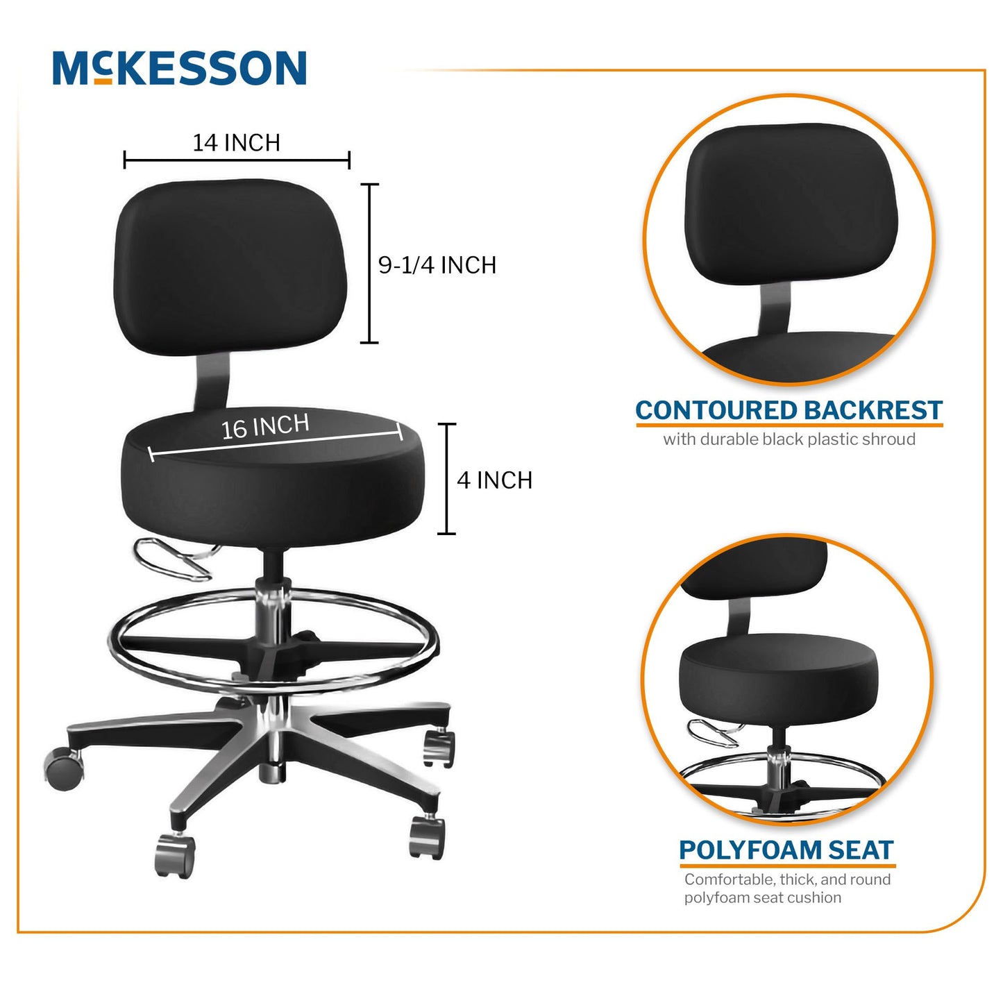 McKesson Exam Stool
