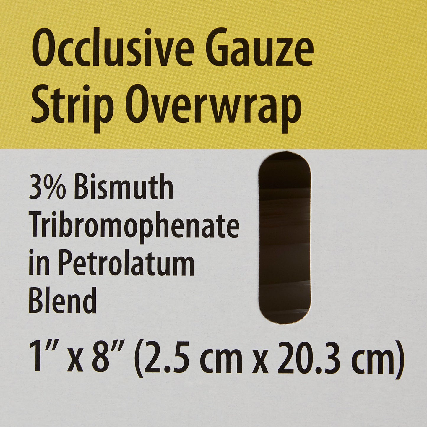 Xeroform™ Occlusive Xeroform Petrolatum Impregnated Dressing, 1 x 8 inch
