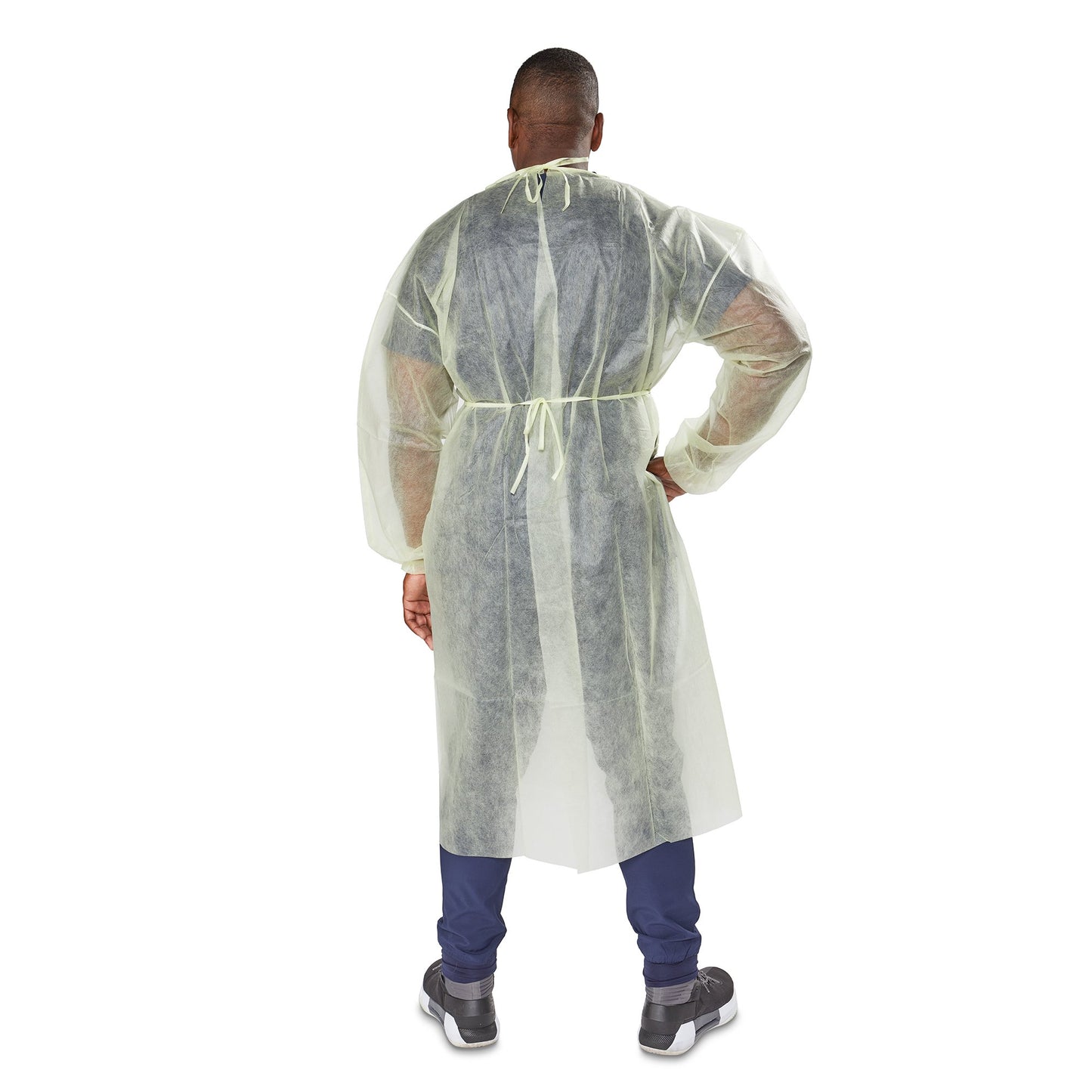 McKesson Nonrated Isolation Gowns, Yellow, Extra Large
