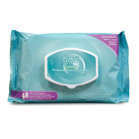 PDI A500F48 Hygea Floral Scent Personal Cleansing Cloths