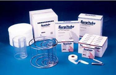 Gentell GL242 Surgitube Tubular Retainer Dressing, Size 2 P, 7/8 Inch x 50 Yard