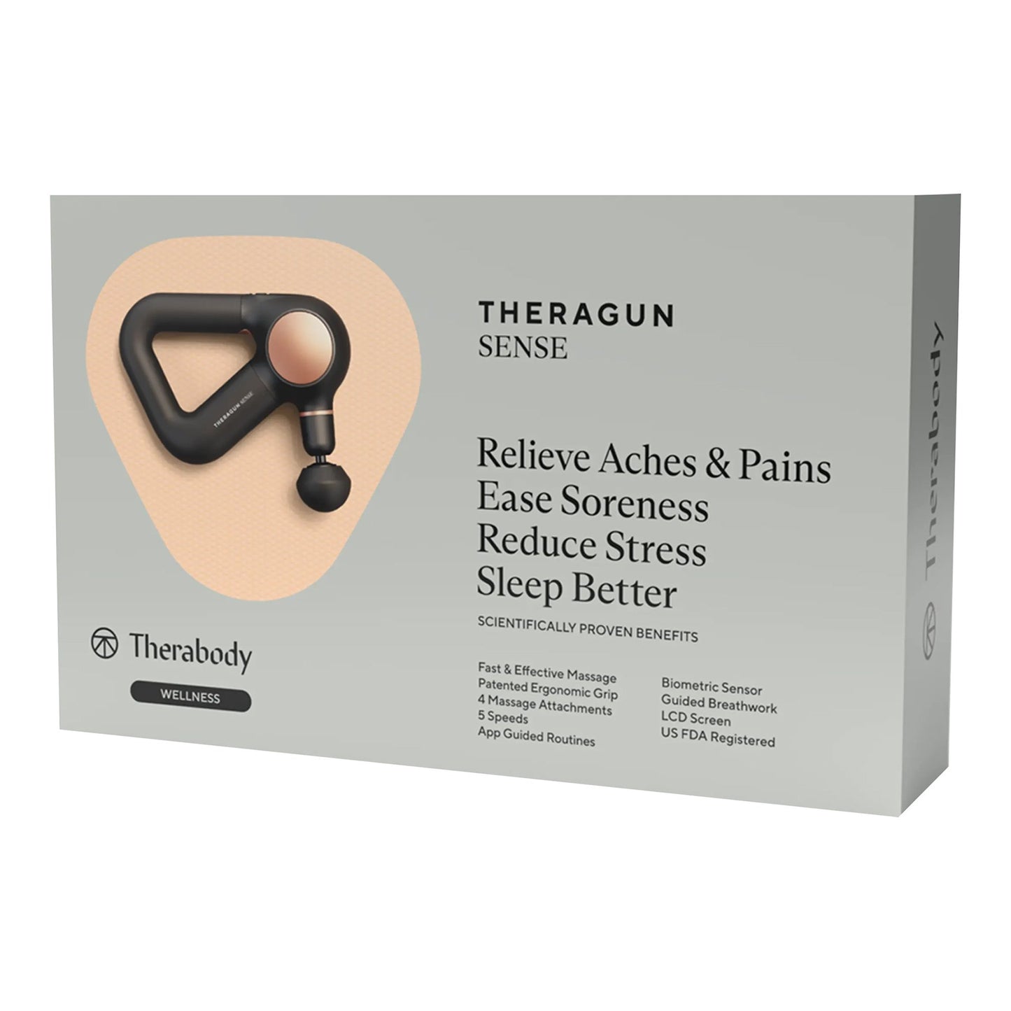 Theragun Sense Hand-Held Massager, Black