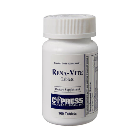 Cypress Pharmaceutical 60258016001 Rena-Vite Multivitamin Supplement