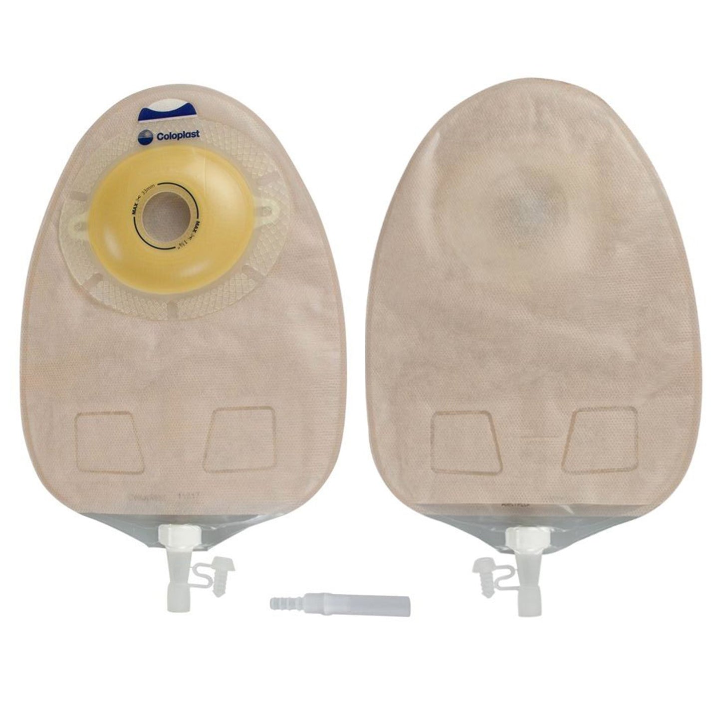 SenSura® Convex Light 1-Piece Opaque Urostomy Pouch, 32mm Stoma