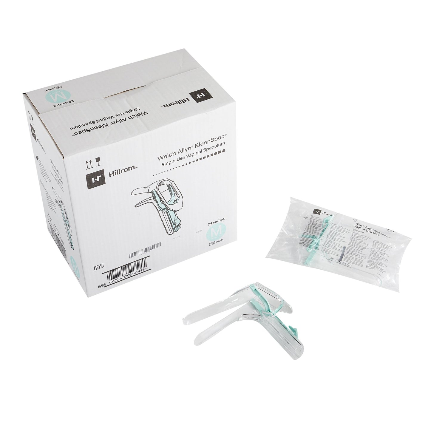 KleenSpec® 590 Series Premium Vaginal Speculum, Medium