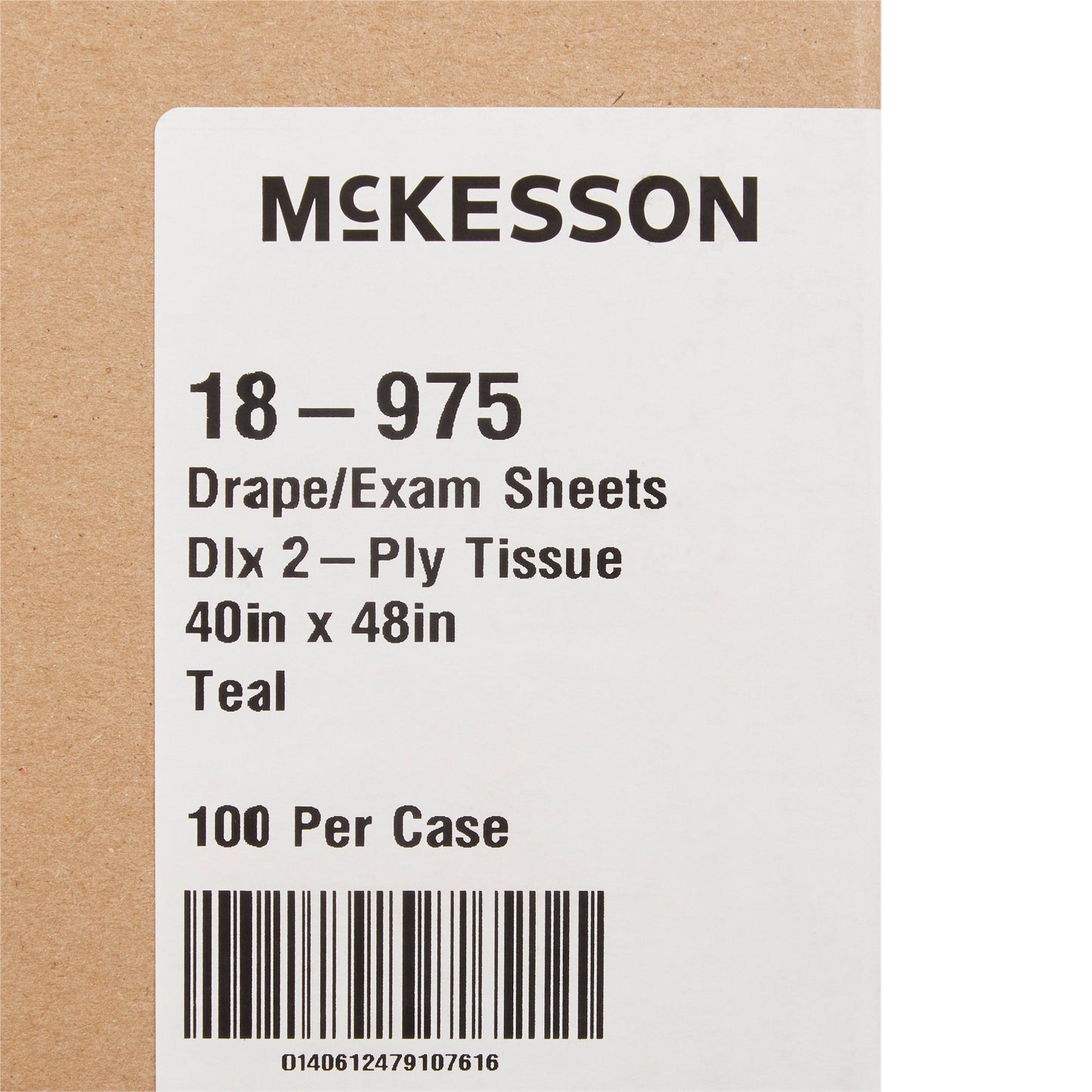 McKesson Sterile Physical Exam Drape, 40 x 48 Inch
