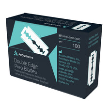 AccuThrive® Double Edge Prep Blades with Microcoat, 100 ct.