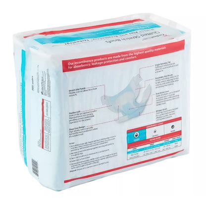 Incontinence Brief Wings™ Plus Adult Size 1 / Medium Unisex Disposable Heavy Absorbency
