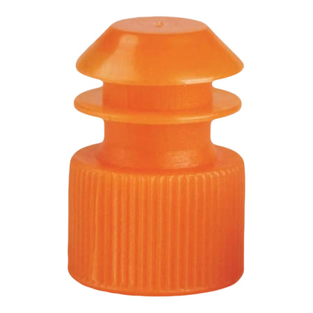 McKesson 177-118240N Tube Closure Snap Cap Orange Polyethylene 1000 per Bag