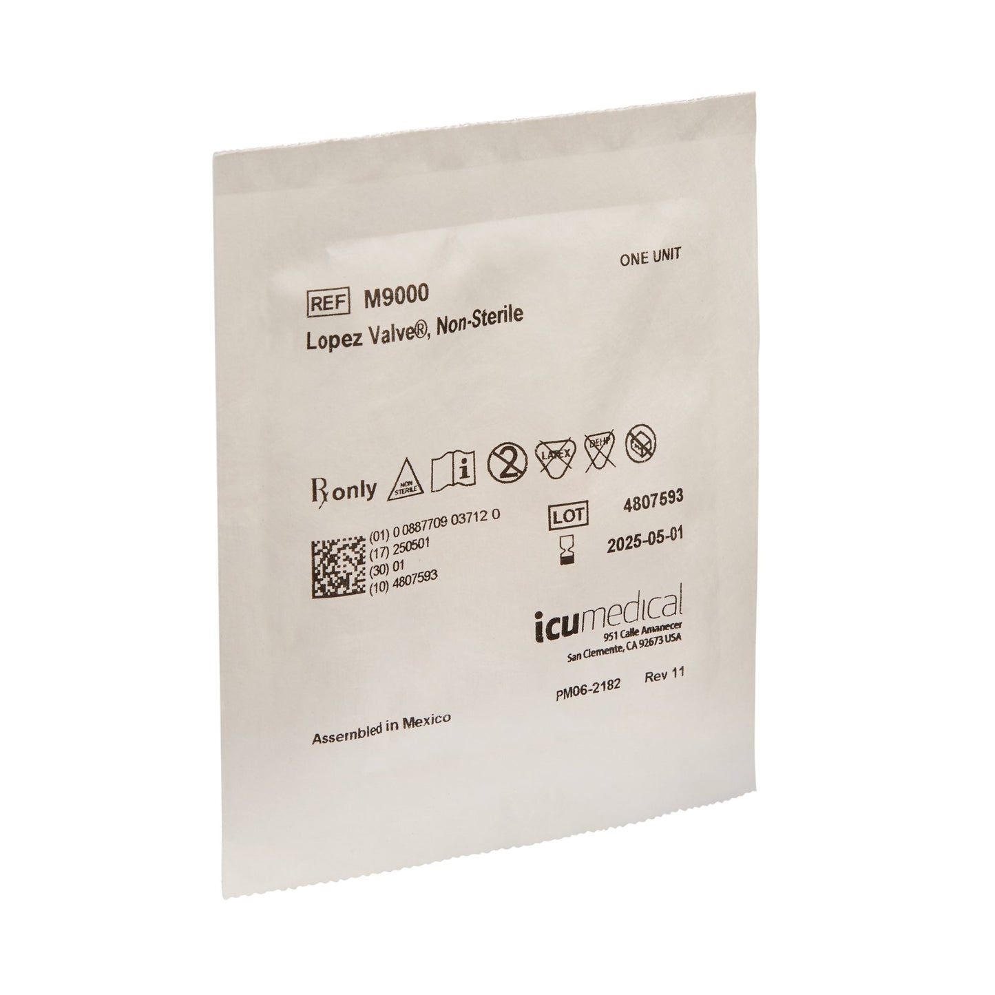ICU Medical M9000 Lopez Valve® Enteral Feeding Valve