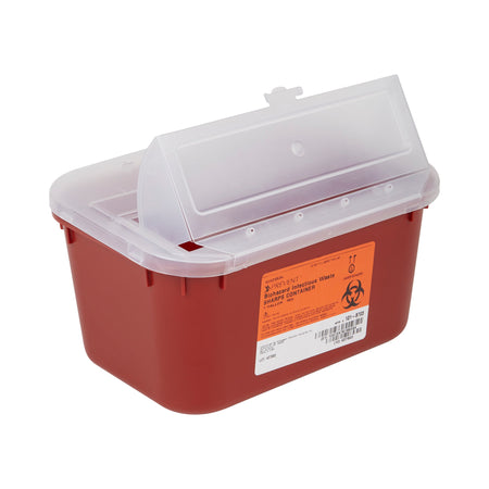 McKesson 101-8703 Prevent Multi-purpose Sharps Container, 1 Gallon, 5 x 10 x 7 Inch