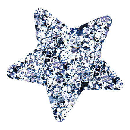 Dukal 424960 Glitter Stat Strip Kid Design (Glitter Stars and Stripes) Adhesive Strip