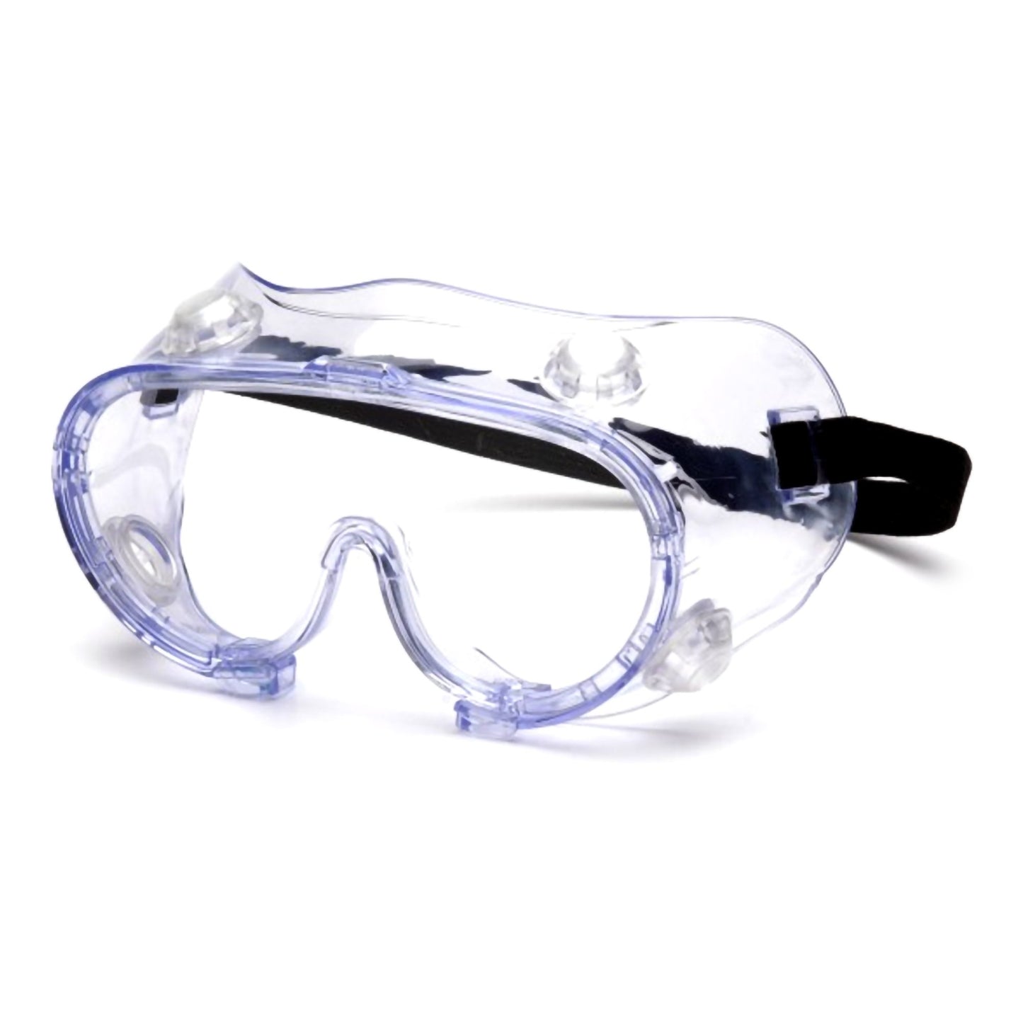 Protective Goggles Pyramex® Fit Over Uncoated Clear Tint Polycarbonate Lens Clear Frame Elastic Strap One Size Fits Most